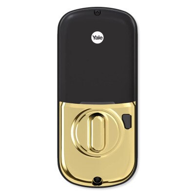 Yale Assure Lock SL Key-Free Deadbolt, Standalone (No Smart Module), Lifetime Brass